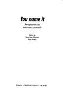 Cover image for You name it