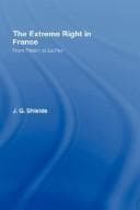 Cover image for The Extreme Right in France (Extremism and Democracy)
