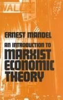 Cover image for An introduction to Marxist economic theory