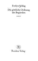 Cover image for Die göttliche Ordnung der Begierden