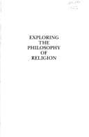 Cover image for Exploring the philosophy of religion