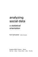 Cover image for Analyzing social data