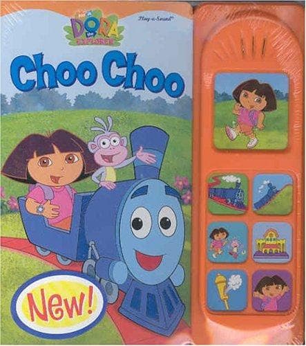 Cover image for Dora Choo Choo Little Sound Book