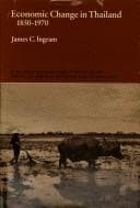 Cover image for Economic change in Thailand, 1850-1970