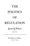 Cover image for The Politics of regulation