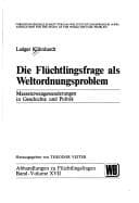 Cover image for Flüchtlingsfrage als Weltordnungsproblem