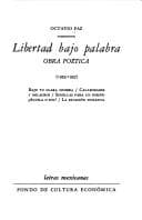 Cover image for Libertad Bajo Palabra