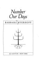 Cover image for Number our days