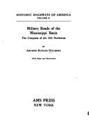 Cover image for Military roads of the Mississippi Basin