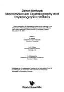 Cover image for Direct methods, macromolecular crystallography and crystallographic statistics
