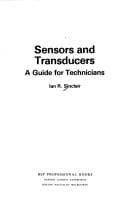 Cover image for Sensors and transducers