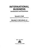 Cover image for International business