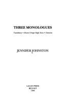 Cover image for Three monologues