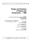 Design and analysis of piping and components, 1989