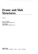 Cover image for Frame and slab structures