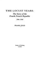 Cover image for The locust years