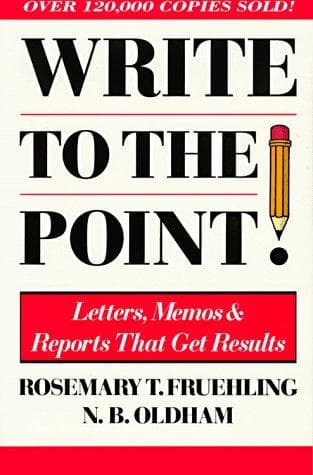 Cover image for Pbs Write to the Point
