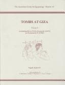 Cover image for Tombs at Giza