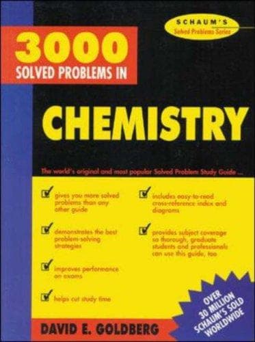 Cover image for 3,000 Solved Problems in Chemistry (Schaum's Solved Problems) (Schaum's Solved Problems Series)