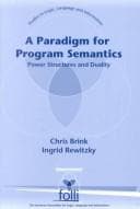 Cover image for A Paradigm for Program Semantics