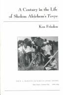 Cover image for Century in the life of Sholem Aleichem's Tevye