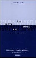Cover image for Les mots entre eux