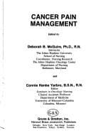 Cover image for Cancer pain management