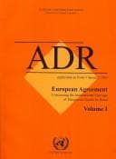 ADR, applicable as from 1 January 2007