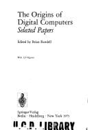 Cover image for The origins of digital computers