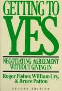Cover image for Getting to yes