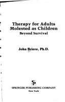 Cover image for Therapy for adults molested as children