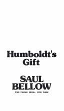 Cover image for Humboldt's Gift