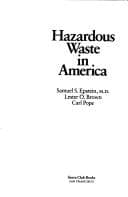 Cover image for Hazardous waste in America