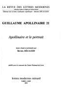 Cover image for Apollinaire et le portrait