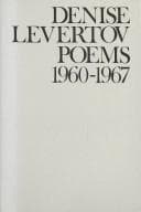 Cover image for Poems, 1960-1967