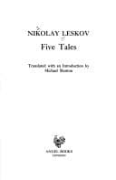 Cover image for Five tales