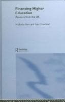 Cover image for Financing Higher Education