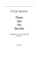 Cover image for There are no secrets