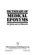 Cover image for Dictionary of medical eponyms