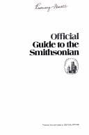 Cover image for Official guide to the Smithsonian.