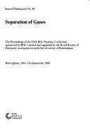 Separation of Gases