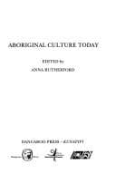 Cover image for Aboriginal culture today