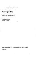 Cover image for Midaq Alley