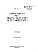 Radioisotopes and global transport in the atmosphere =