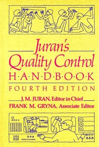 Cover image for Juran's quality control handbook