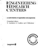 Cover image for Engineering research centres
