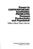 Cover image for Demand, productivity, and population