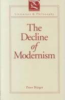 Cover image for The decline of modernism
