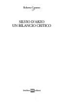 Cover image for Silvio D'Arzo un bilancio critico