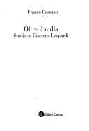 Cover image for Oltre il nulla